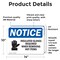 Signmission 10 in Height, 14 in Width, Vinyl Decal, Rectangle OS-2PACK-NS-D-1014-L-13711 - alternate 4